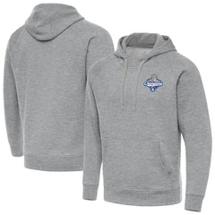 Heather Gray Los Angeles Dodgers Antigua Back-to-Back World Series Champions Victory Hoodie