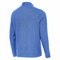 Heather Royal Los Angeles Dodgers Antigua 2025 World Series Champions Subtle Quarter-Zip Sweatshirt