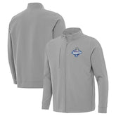 Gray Los Angeles Dodgers Antigua 2025 World Series Champions Regard Full-Zip Jacket