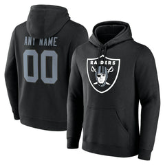 Big & Tall Team Authentic Custom Hoodie - Las Vegas Raiders Hoodies