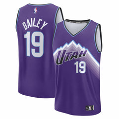 Fanatics Ace Bailey Utah Jazz Fast Break Replica Jersey