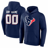 Big & Tall Team Authentic Custom Hoodie - Houston Texans Hoodies