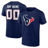 Big & Tall Team Authentic Custom T-Shirt - Houston Texans T-shirts