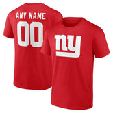 Big & Tall Team Authentic Custom T-Shirt - New York Giants T-shirts