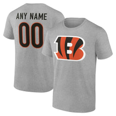 Big & Tall Team Authentic Custom T-Shirt - Cincinnati Bengals T-shirts
