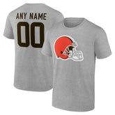 Big & Tall Team Authentic Custom T-Shirt - Cleveland Browns T-shirts