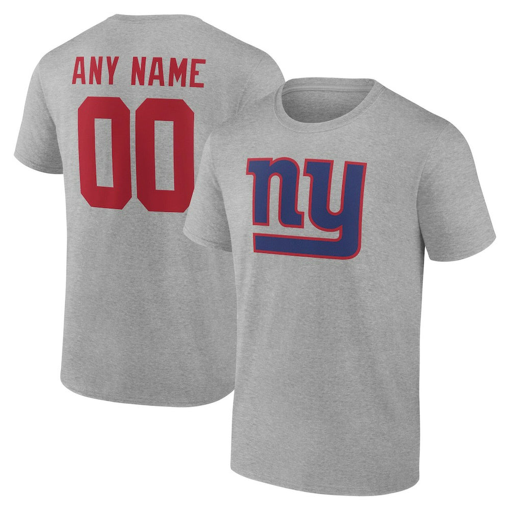 Big & Tall Team Authentic Custom T-Shirt - New York Giants T-shirts