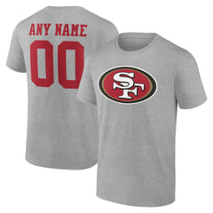 Big & Tall Team Authentic Custom T-Shirt - San Francisco 49ers T-shirts