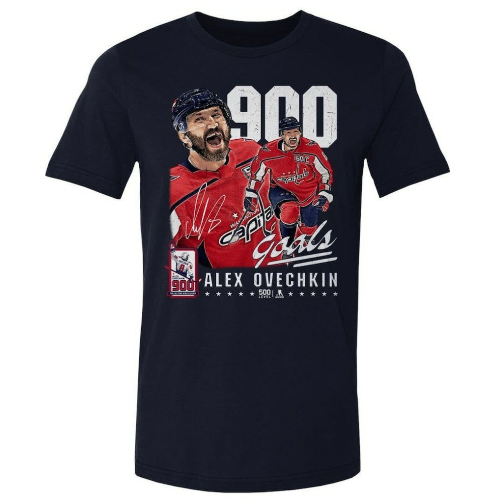 NHL Alexander Ovechkin Washington Capitals 500 Level 900th Career Goal Tri-Blend T-Shirt