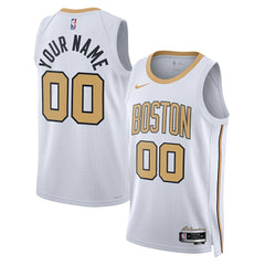 Nike Boston Celtics Unisex 2025/26 City Edition Swingman Custom Jersey