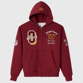 OVO x NFL Unisex Full-Zip Waffle-Lined Hoodie - Washington Commanders Hoodies