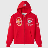 OVO x NFL Unisex Full-Zip Waffle-Lined Hoodie - Kansas City Chiefs Hoodies
