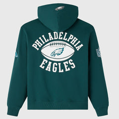 OVO x NFL Unisex Full-Zip Waffle-Lined Hoodie - Philadelphia Eagles Hoodies