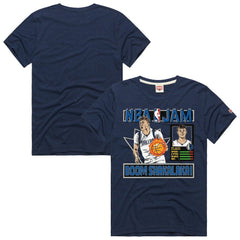 Cooper Flagg Dallas Mavericks Homage Unisex NBA Jam Tri-Blend T-Shirt sale