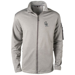 Heather Gray Colorado Rockies Dunbrooke Pacific Full-Zip Fleece Jacket