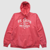 Red St. Louis Cardinals Majestic 2009 Hooded Pullover Sweatshirt