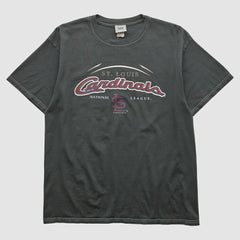 Black St. Louis Cardinals Lee Apparel 2004 T-shirt