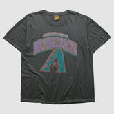 Charcoal Arizona Diamondbacks Nutmeg Mills 90s T-shirt