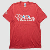 Red Philadelphia Phillies Majestic 2000s T-shirt