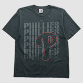 Black Philadelphia Phillies Majestic 2010s T-shirt