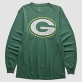 Reebok 2000s Long Sleeve T-shirt - Green Bay Packers T-shirts