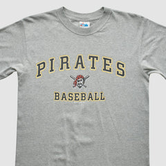 Heather Gray Pittsburgh Pirates Majestic 2000 T-shirt
