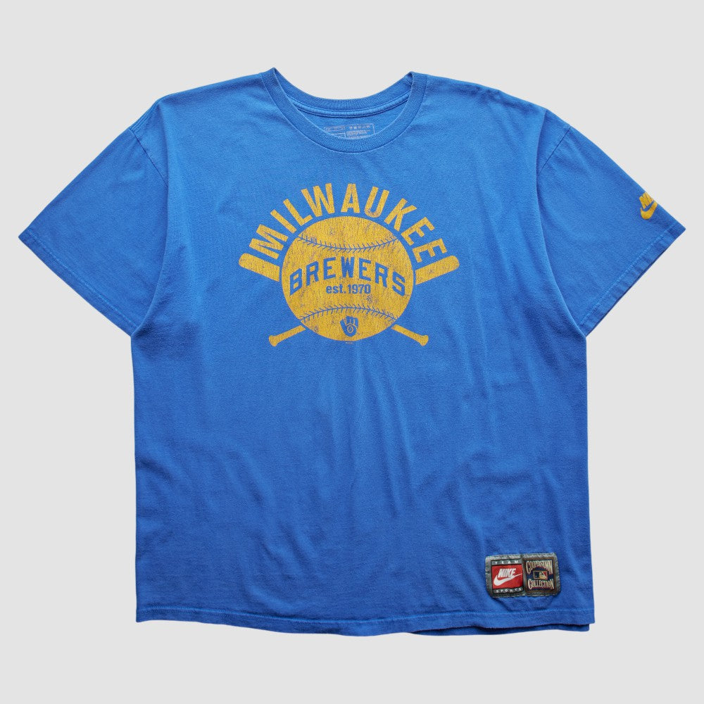 Blue Milwaukee Brewers Nike 2000s T-shirt