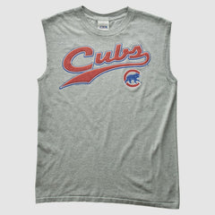 Heather Gray Chicago Cubs CSA 2000s Tank