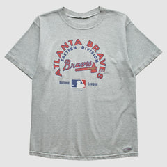 Heather Gray Atlanta Braves Crable Sportswear 1997 T-shirt