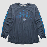Adidas Oklahoma City Thunder 2010s Long Sleeve T-shirt