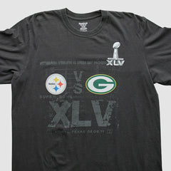 Superbowl XLV Reebok 2011 Long Sleeve T-shirt - Pittsburgh Steelers T-shirts