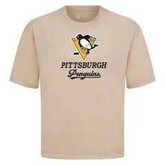 NHL Pittsburgh Penguins Levelwear Team Surge Luxe Signature Knit T-Shirt