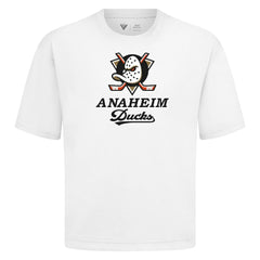 NHL Anaheim Ducks Levelwear Team Surge Luxe Signature Knit T-Shirt
