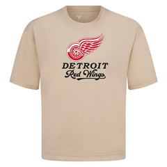 NHL Detroit Red Wings Levelwear Team Surge Luxe Signature Knit T-Shirt