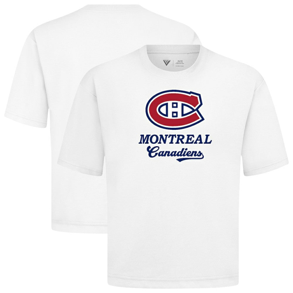 NHL Montreal Canadiens Levelwear Team Surge Luxe Signature Knit T-Shirt
