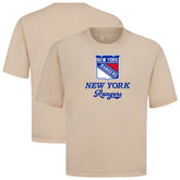 NHL New York Rangers Levelwear Team Surge Luxe Signature Knit T-Shirt