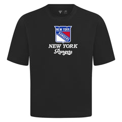 NHL New York Rangers Levelwear Team Surge Luxe Signature Knit T-Shirt