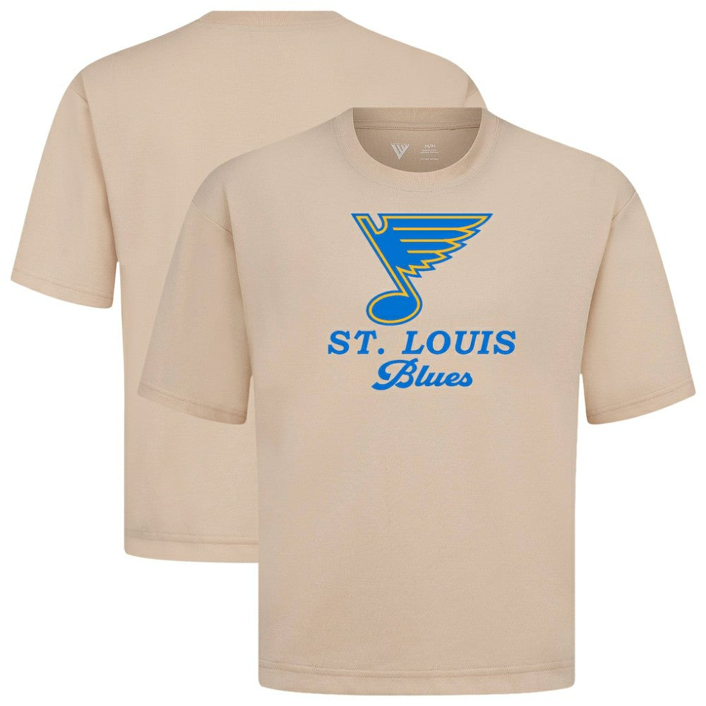 NHL St. Louis Blues Levelwear Team Surge Luxe Signature Knit T-Shirt