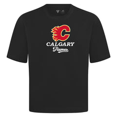NHL Calgary Flames Levelwear Team Surge Luxe Signature Knit T-Shirt