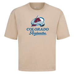 NHL Colorado Avalanche Levelwear Team Surge Luxe Signature Knit T-Shirt