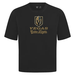NHL Vegas Golden Knights Levelwear Team Surge Luxe Signature Knit T-Shirt