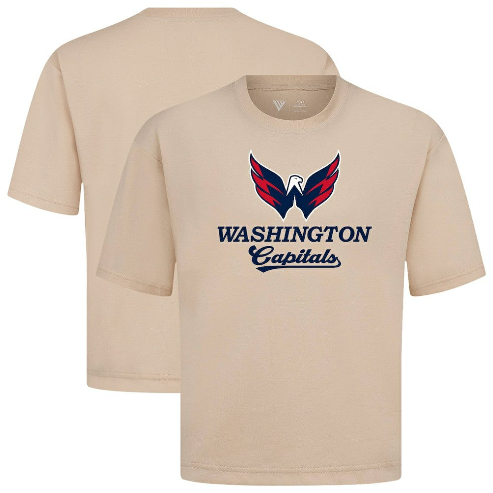 NHL Washington Capitals Levelwear Team Surge Luxe Signature Knit T-Shirt