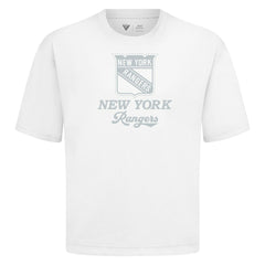 NHL New York Rangers Levelwear Shadow Surge Luxe Signature Knit T-Shirt