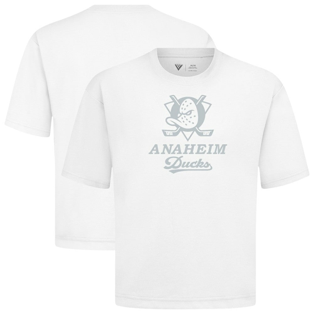 NHL Anaheim Ducks Levelwear Shadow Surge Luxe Signature Knit T-Shirt