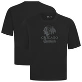 NHL Chicago Blackhawks Levelwear Shadow Surge Luxe Signature Knit T-Shirt