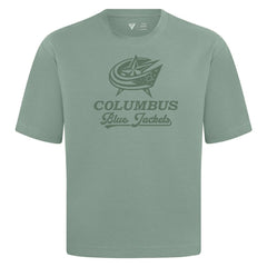 NHL Columbus Blue Jackets Levelwear Shadow Surge Luxe Signature Knit T-Shirt