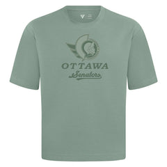 NHL Ottawa Senators Levelwear Shadow Surge Luxe Signature Knit T-Shirt
