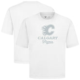 NHL Calgary Flames Levelwear Shadow Surge Luxe Signature Knit T-Shirt