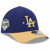 Royal Los Angeles Dodgers New Era 2026 Gold Collection M-Crown 39THIRTY Flex Hat