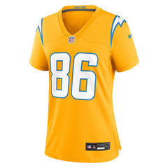 Oronde Gadsden Women's Alternate Charger Power Game Jersey - Los Angeles Chargers Jerseys